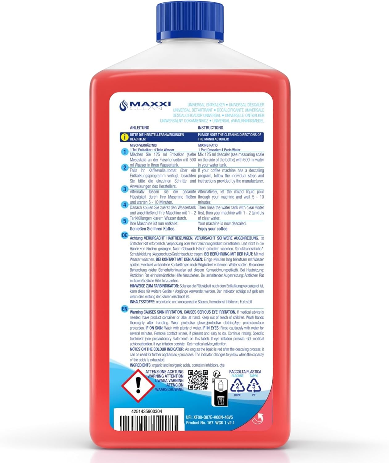 Entkalker für Kaffeemaschinen 2er Bundle