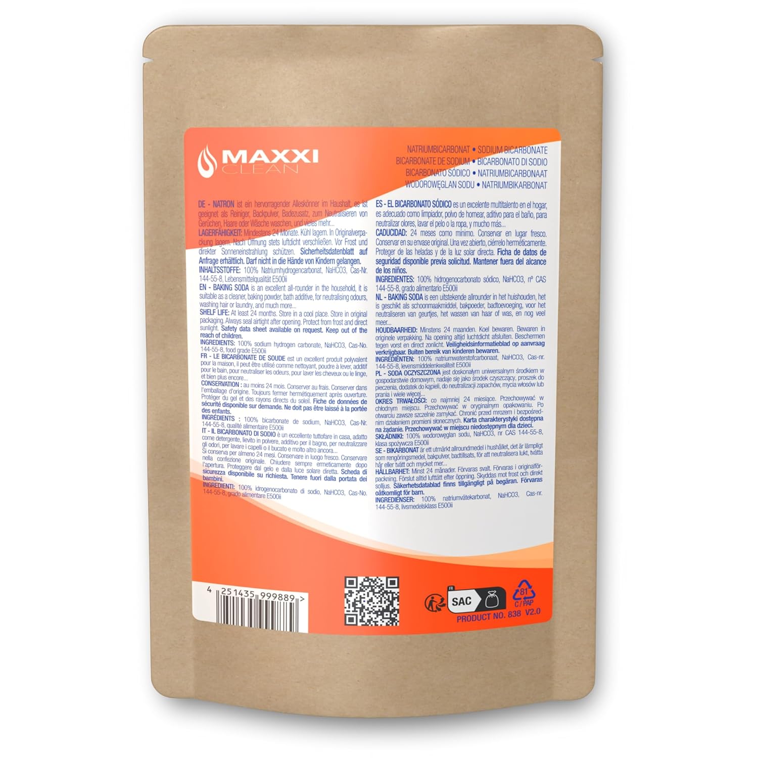 Natron 900 g