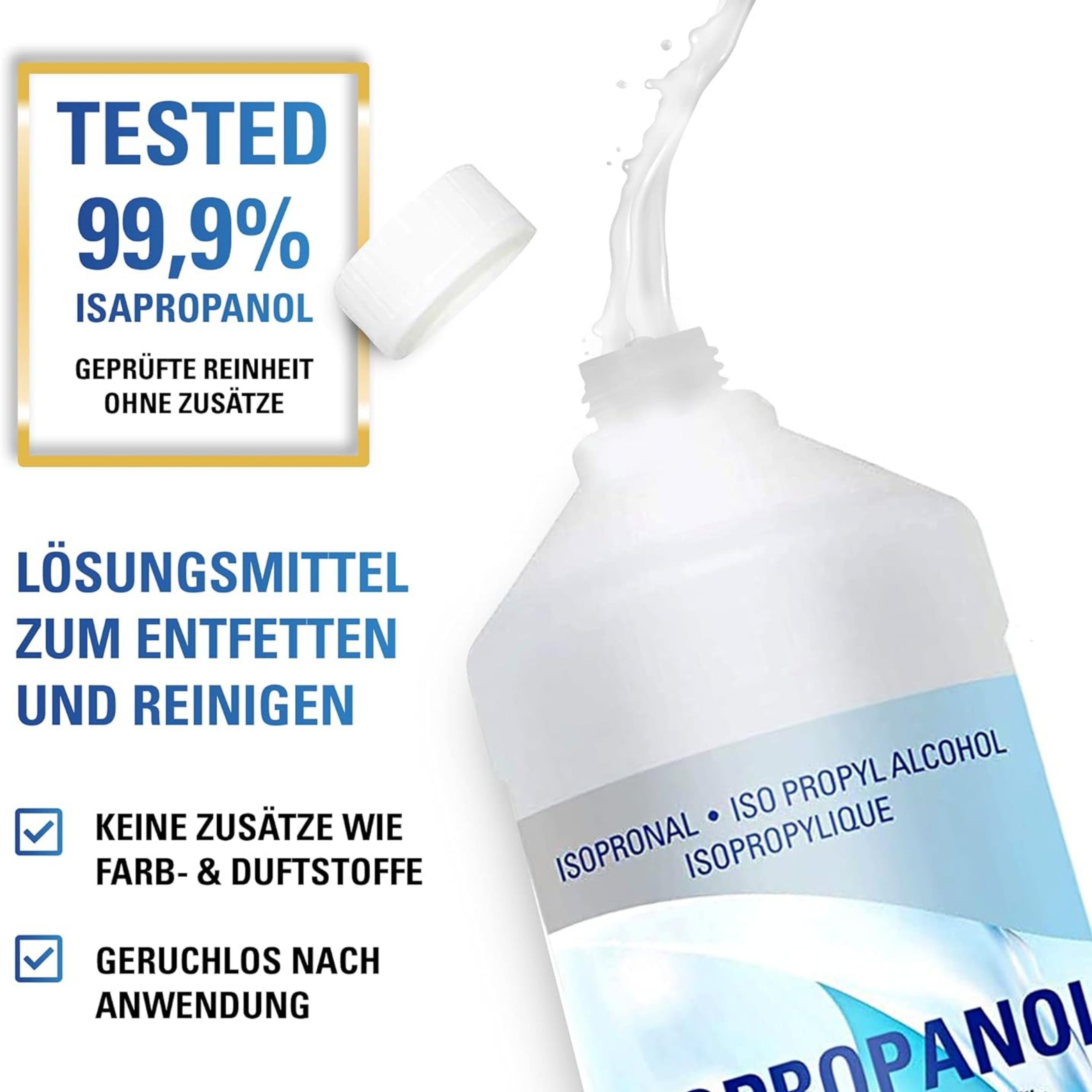 ISOPROPANOL 99,9 % 750 ml