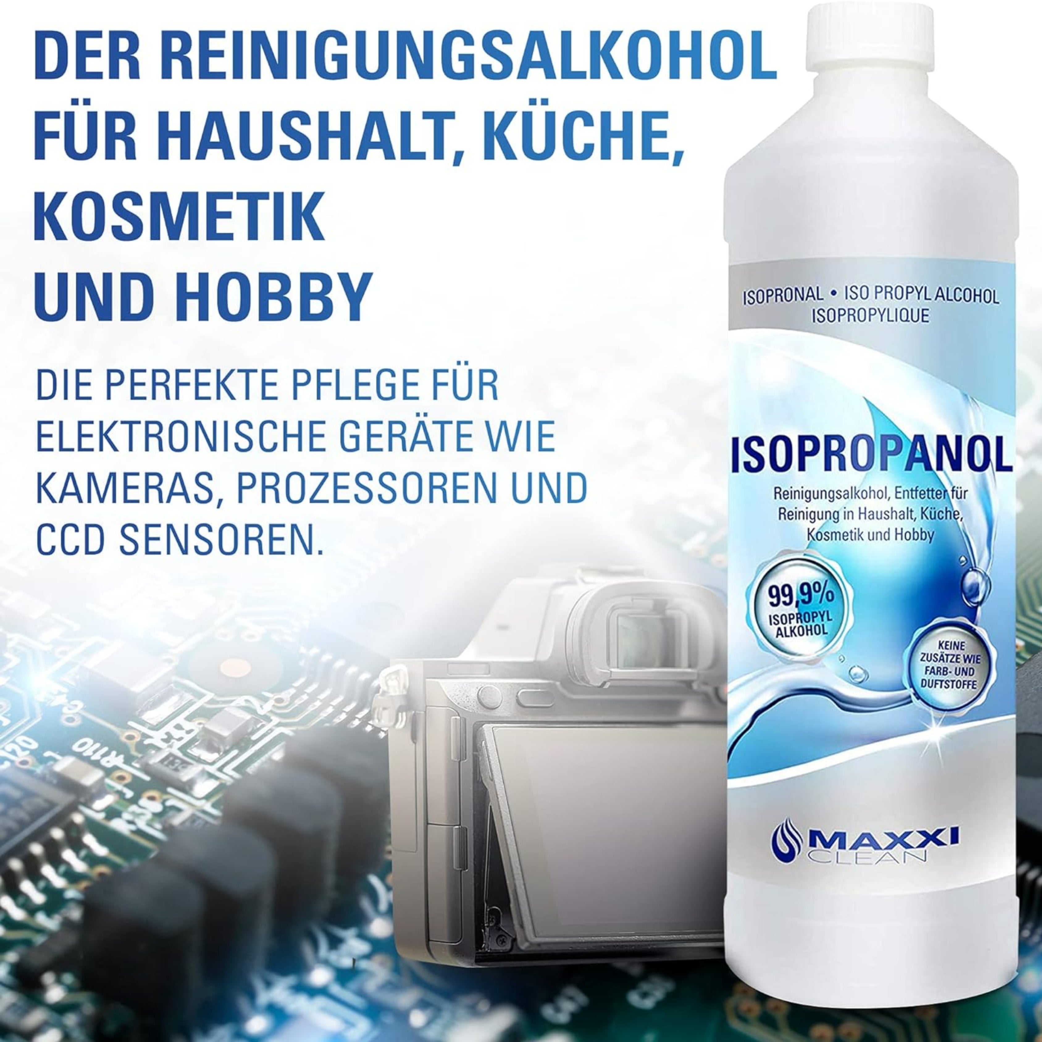 ISOPROPANOL 99,9 % 750 ml