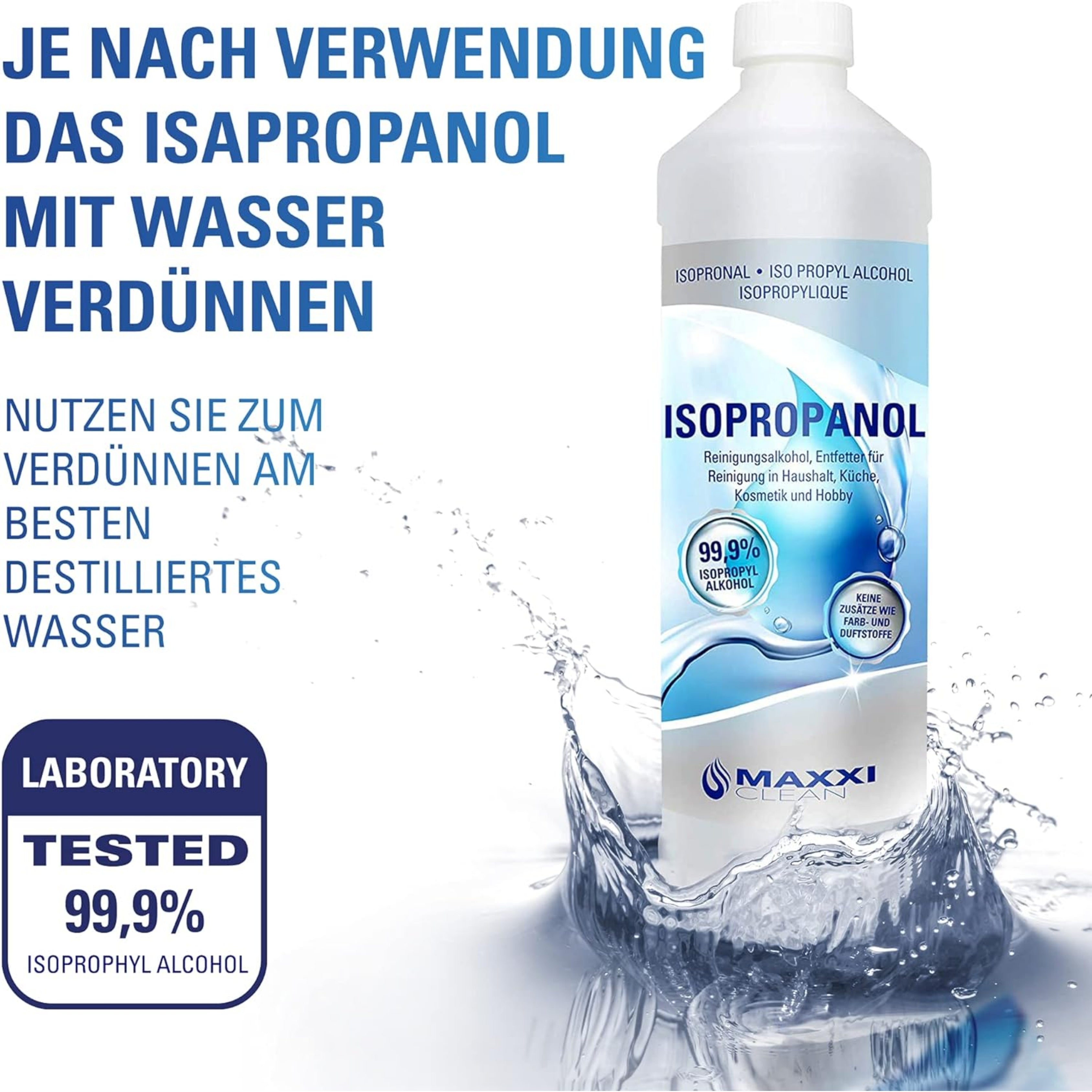 ISOPROPANOL 99,9 % 750 ml
