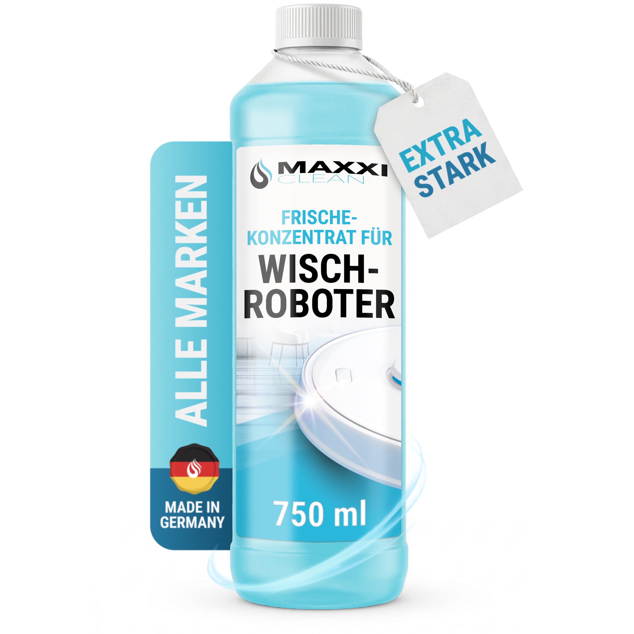 Nettoyant concentré pour robots de nettoyage avec parfum frais - 750 ml