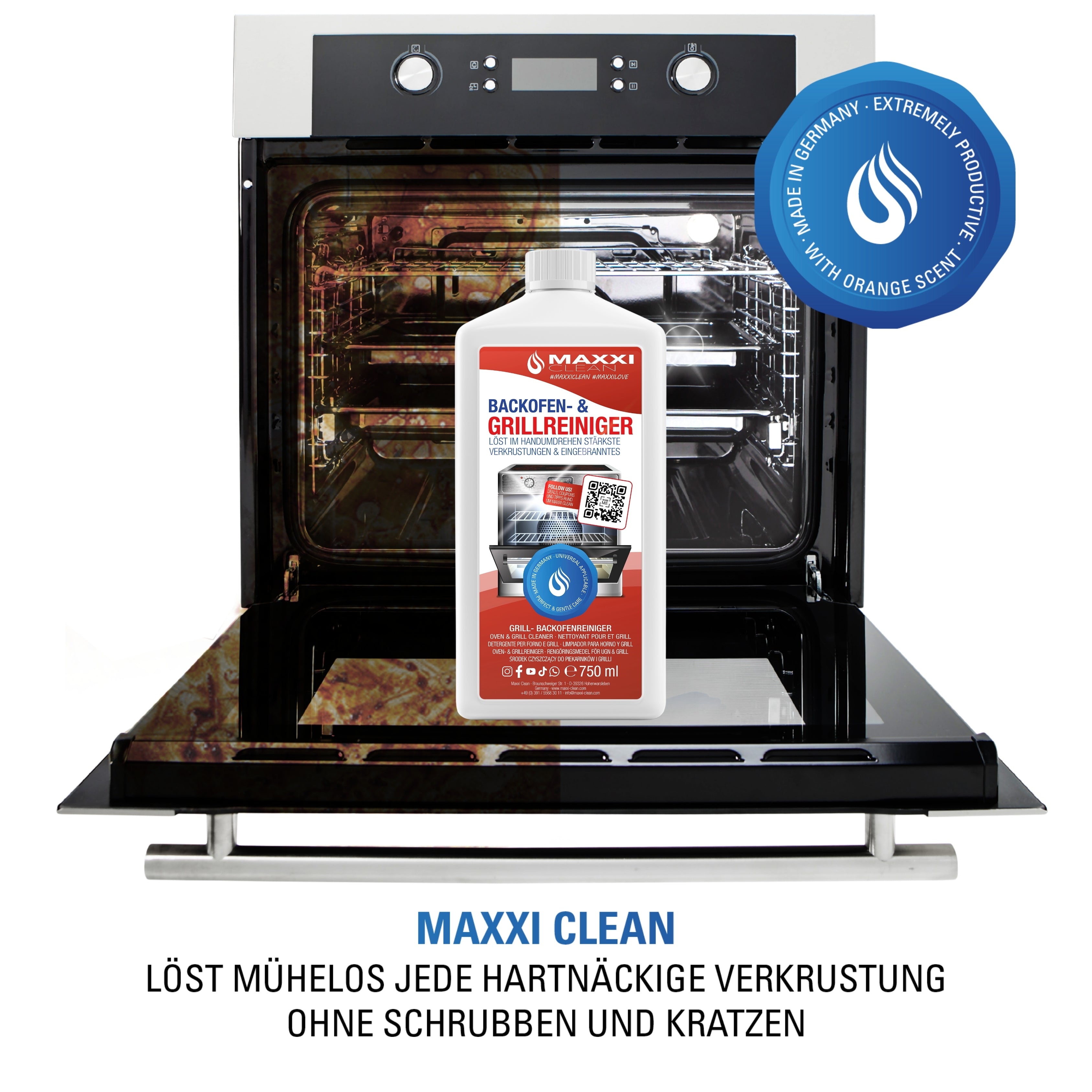 Nettoyant pour four et grill