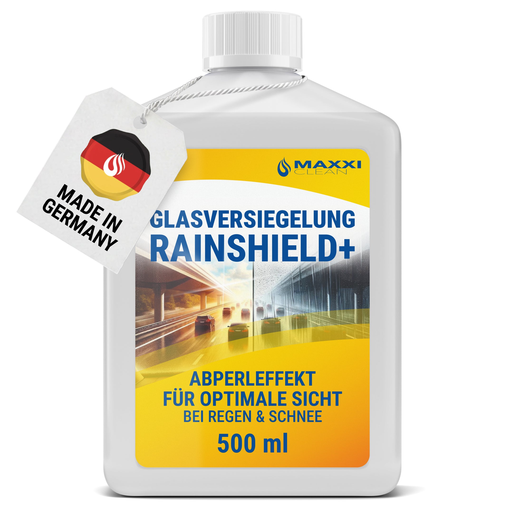 Rainshield Glasversiegelung 500 ml — Lotuseffekt, Made in Germany