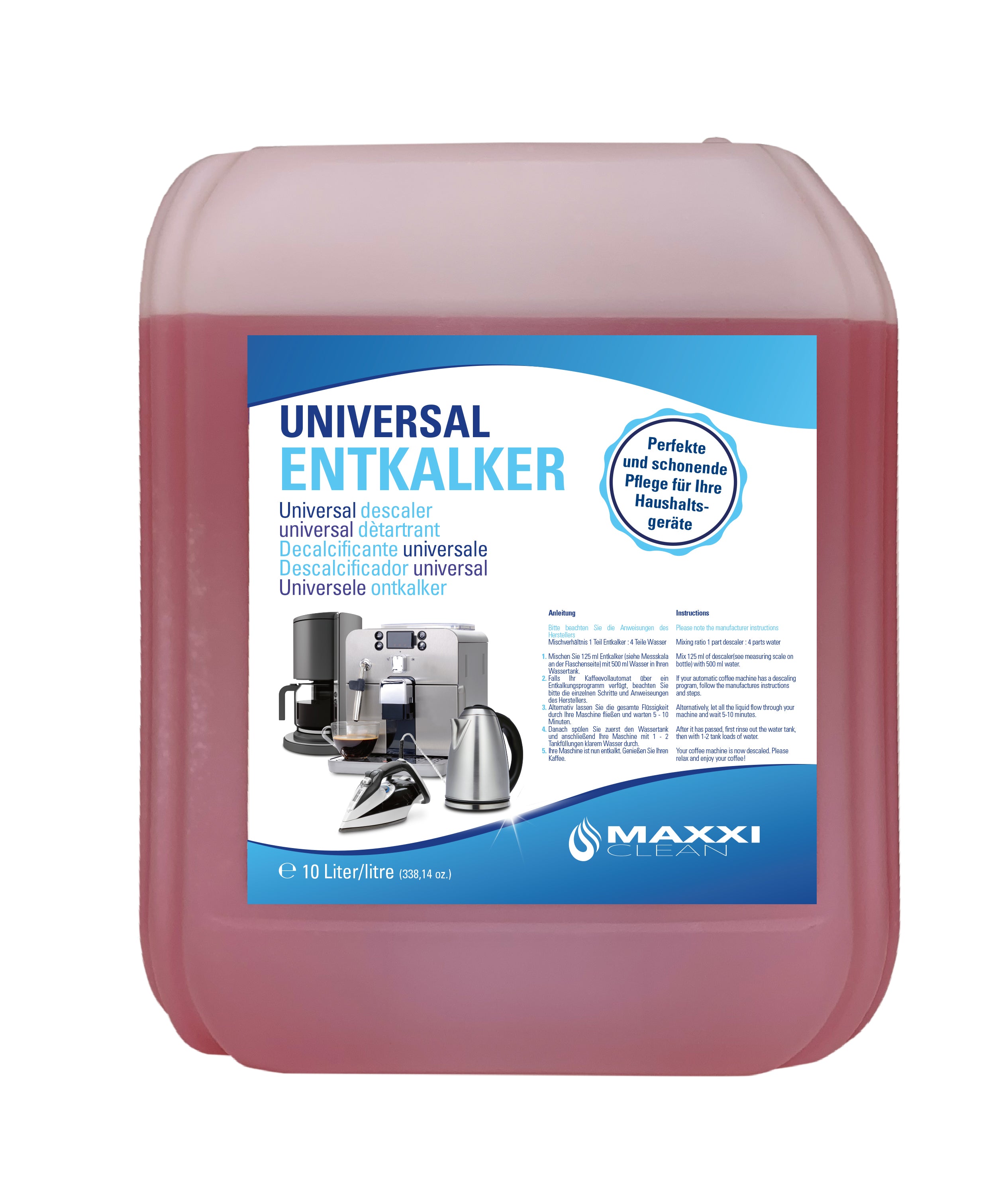 Entkalker für Kafeemaschinen 10 Liter