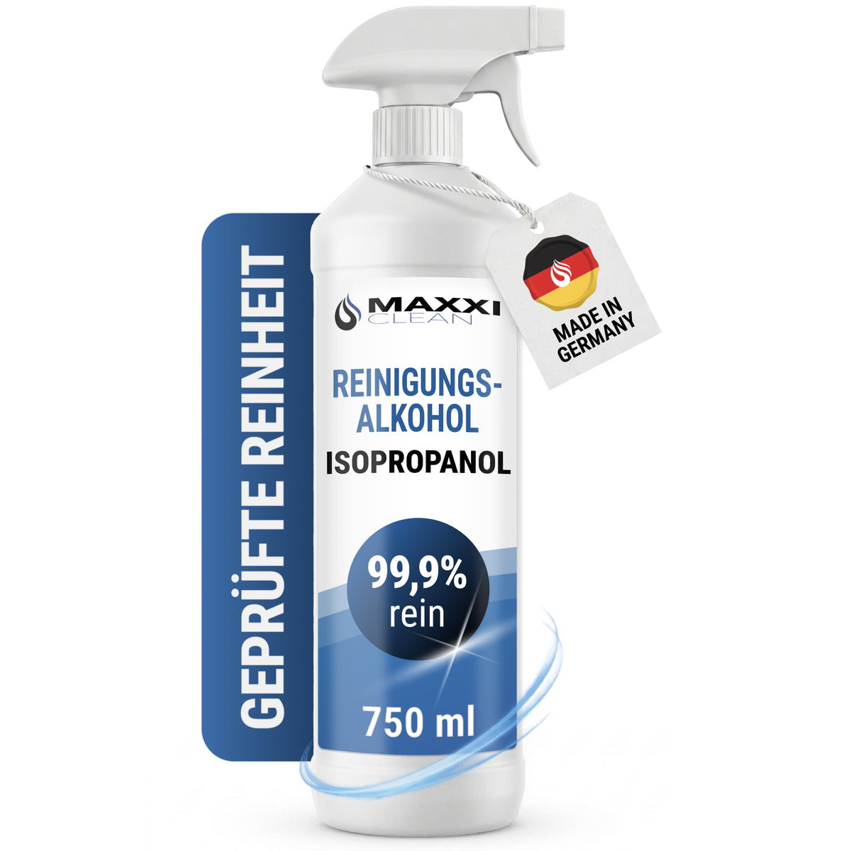 Isopropanol 99,9% Sprühflasche – rückstandsfrei, Made in Germany