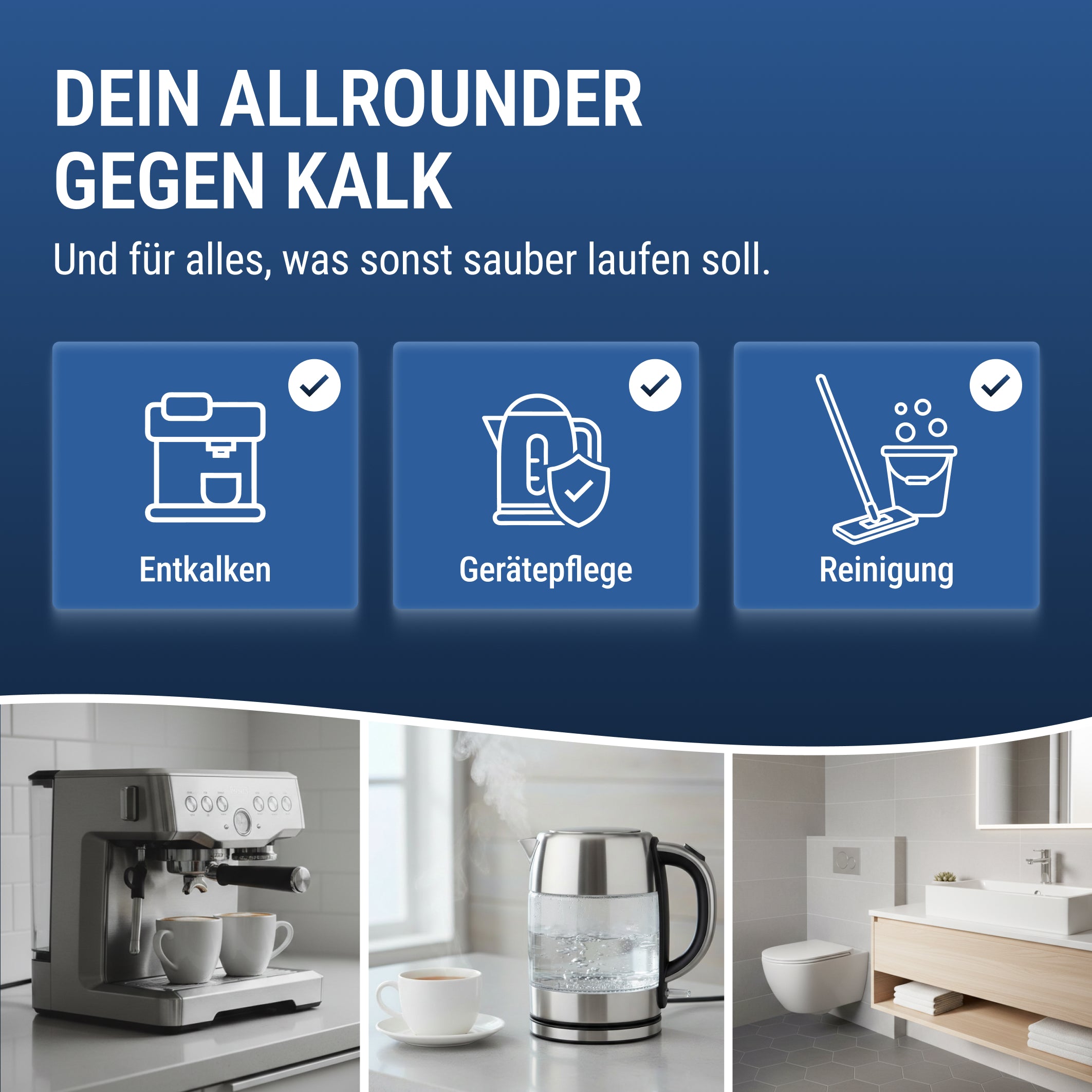 Entkalker für Kaffeevollautomaten
