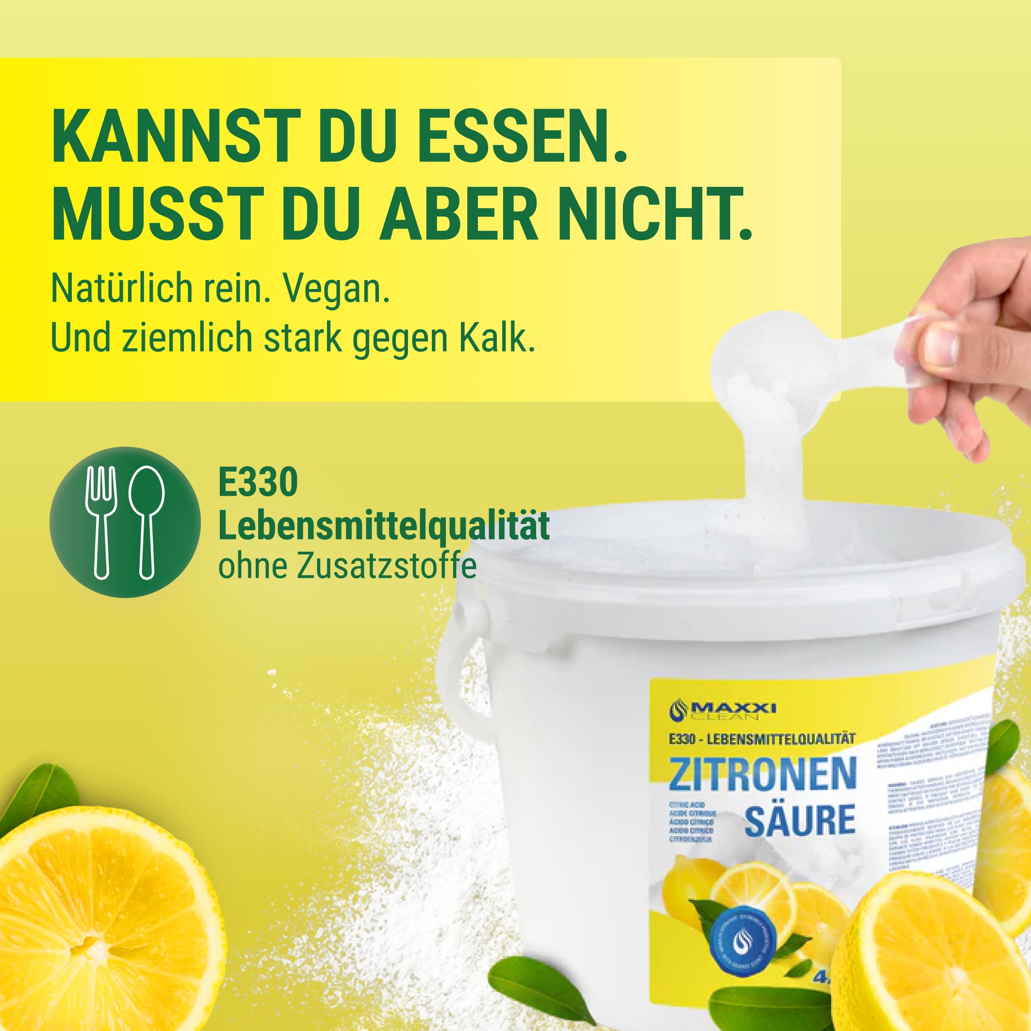 Maxxi Clean Zitronens�ure 4,5 kg Eimer 4,5 kg