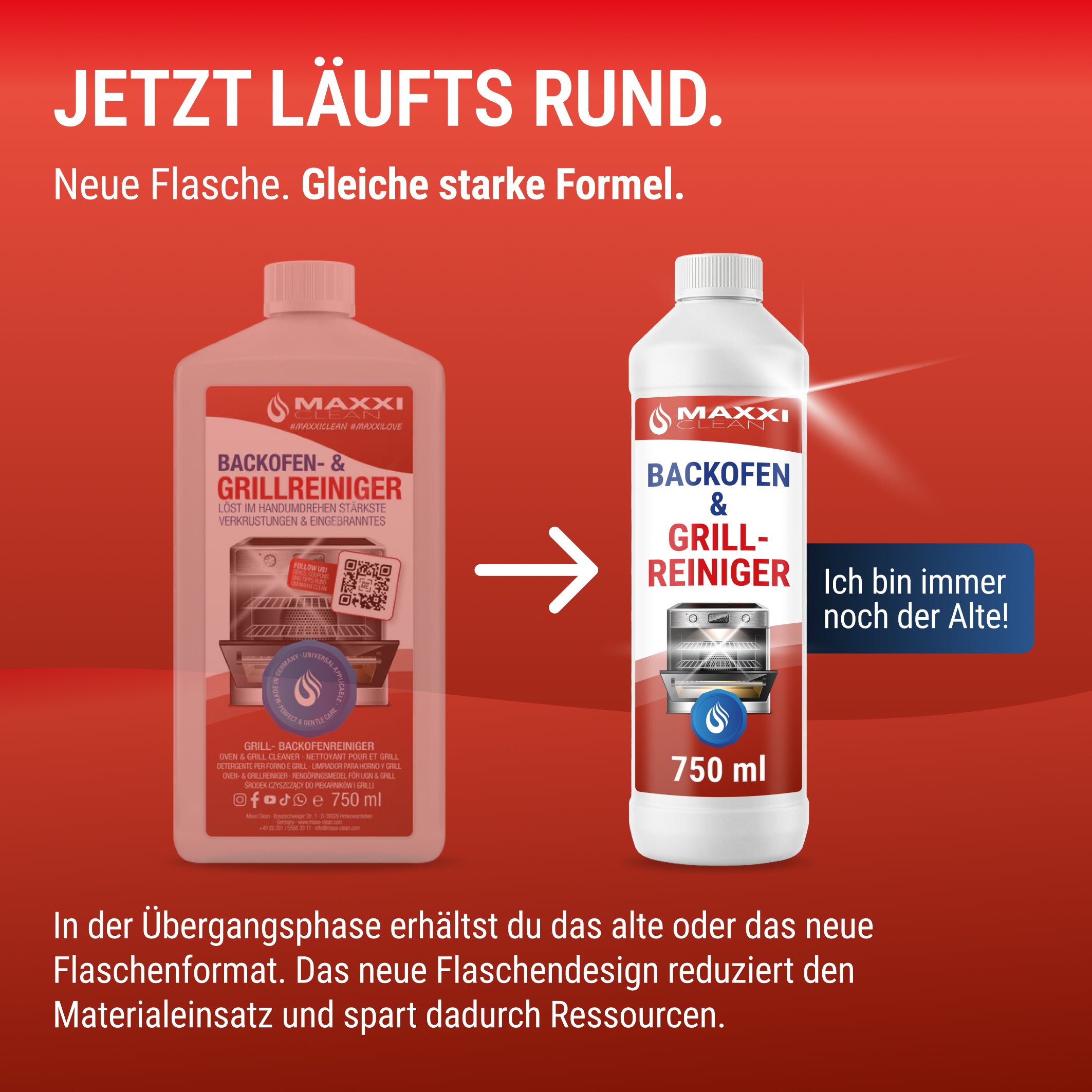 Backofen- & Grillreiniger 750 ml
