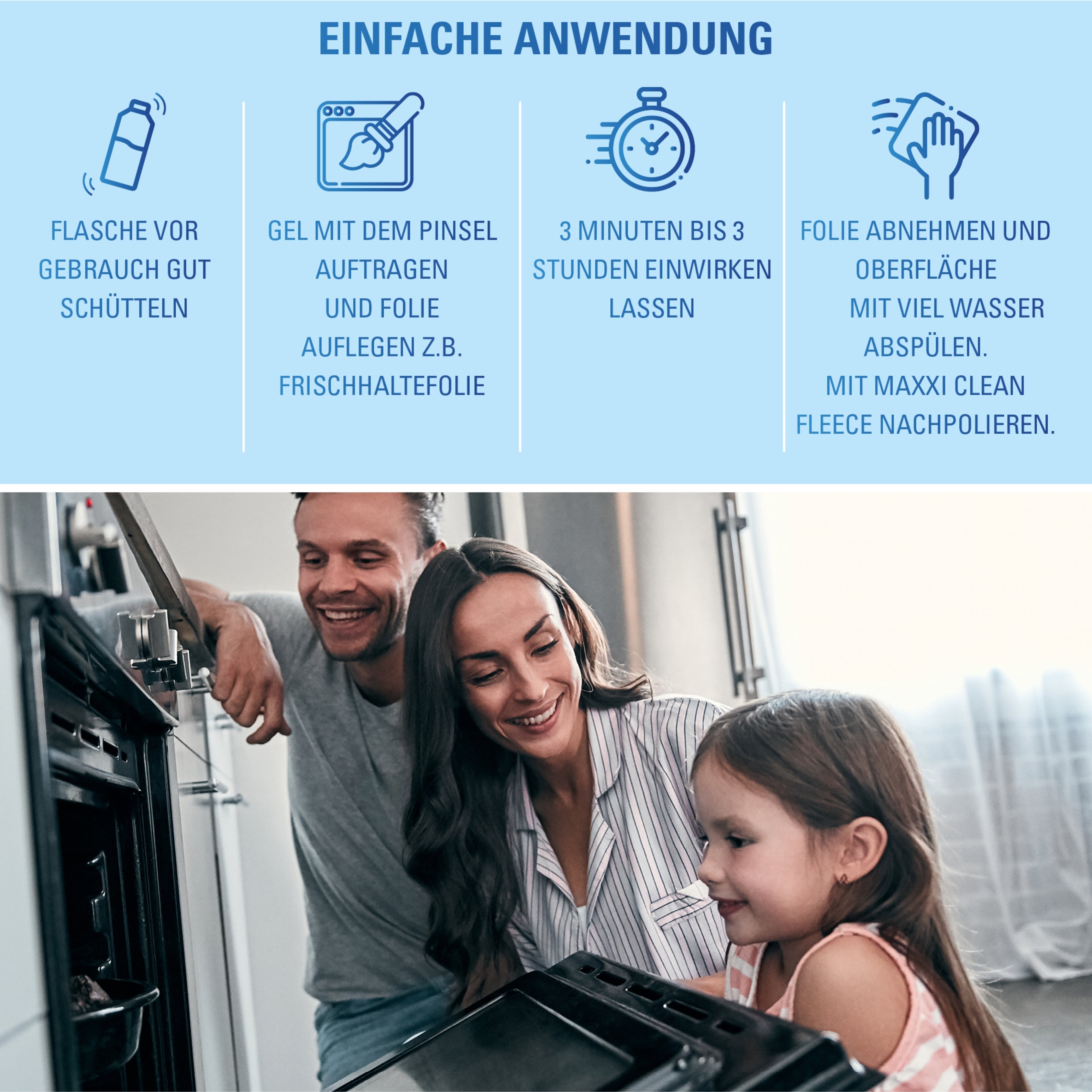Backofenreiniger Set M